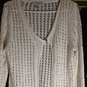 White Cardigan